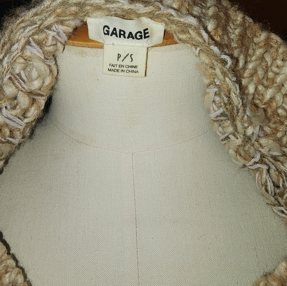 Knit Sweater GARAGE  sz Sm - Picture 4 of 4